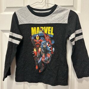 Marvel boys long sleeve shirt 6/7